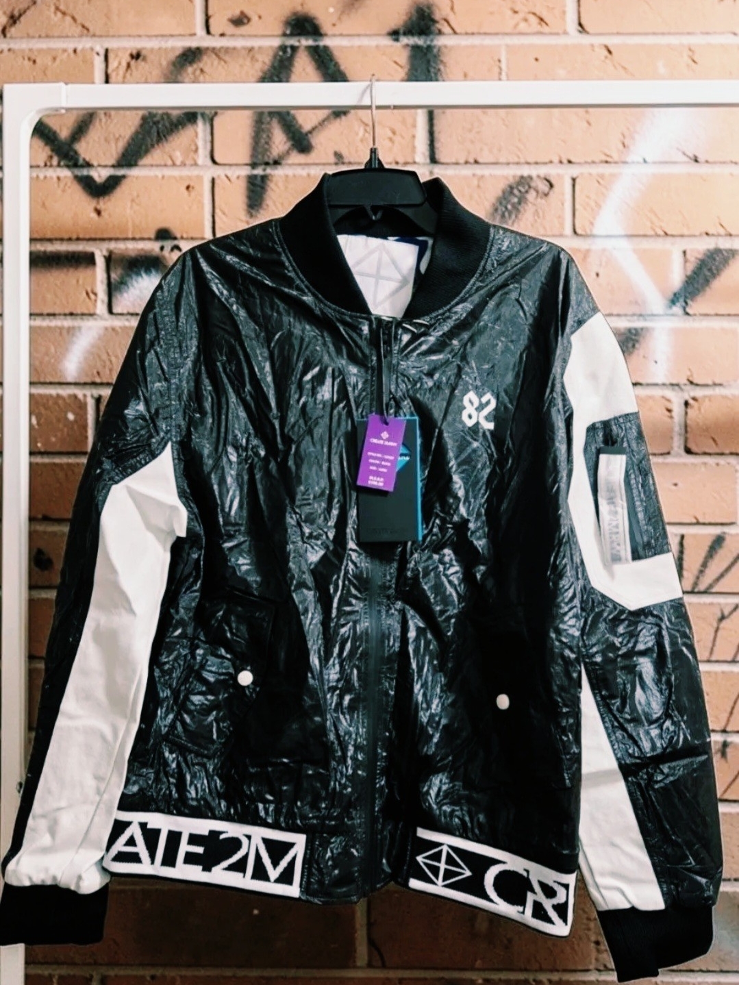 Xl Create 2mrw Bomber Jacket Nwt